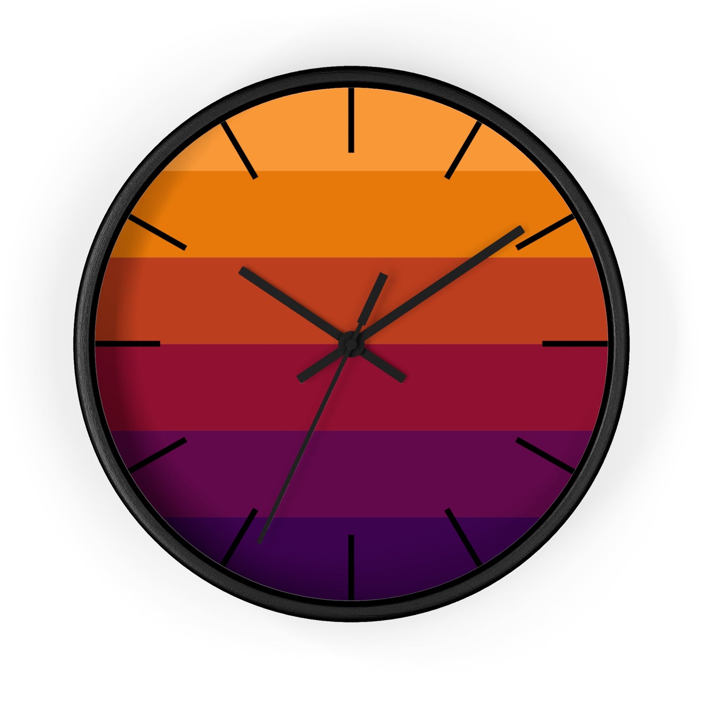 Geometric Art Wall Clock | Bold, Modern, and Right on Time