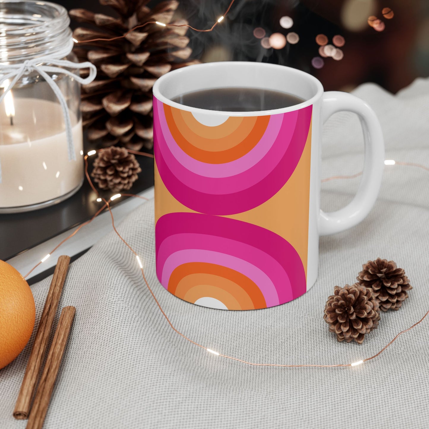 Geo Art Mug – Bold Color, Daily Joy