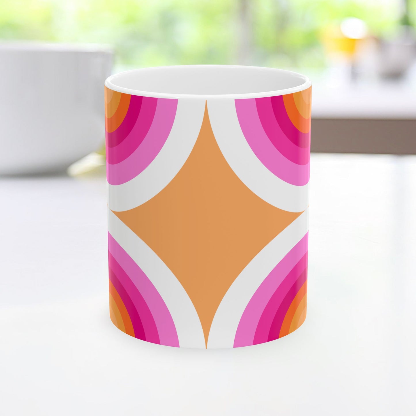 Geo Art Mug – Bold Color, Daily Joy