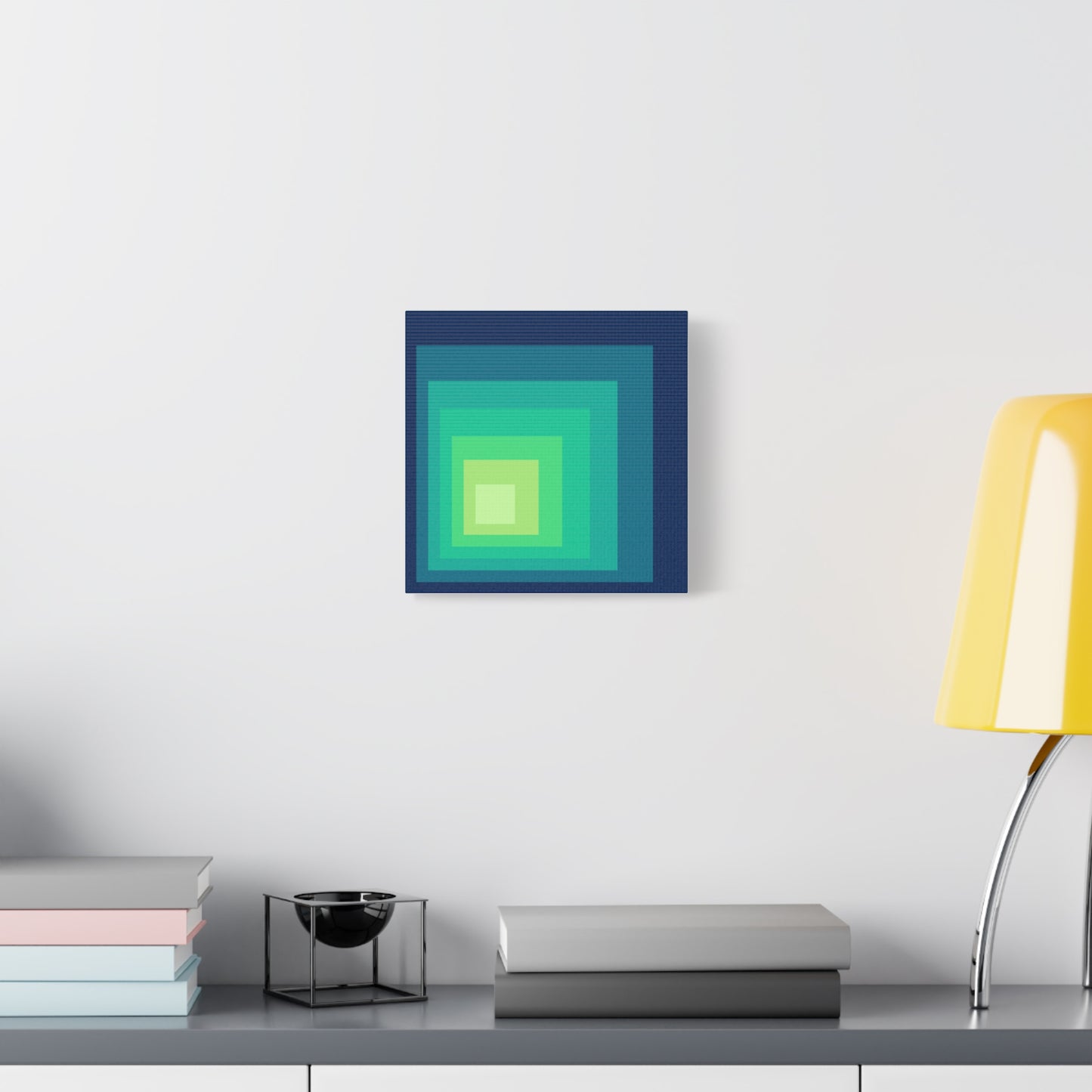 Modern Geometric Canvas Art | Bold Colors, Clean Lines, Creative Energy