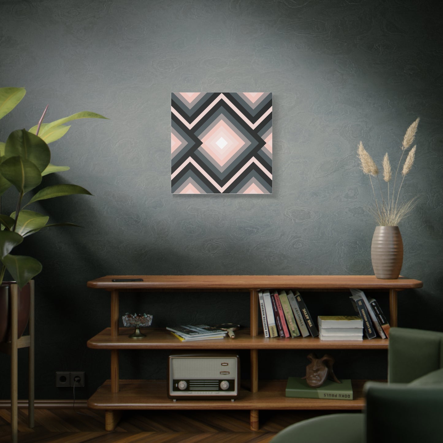 Modern Geometric Canvas Art | Bold Colors, Clean Lines, Creative Energy