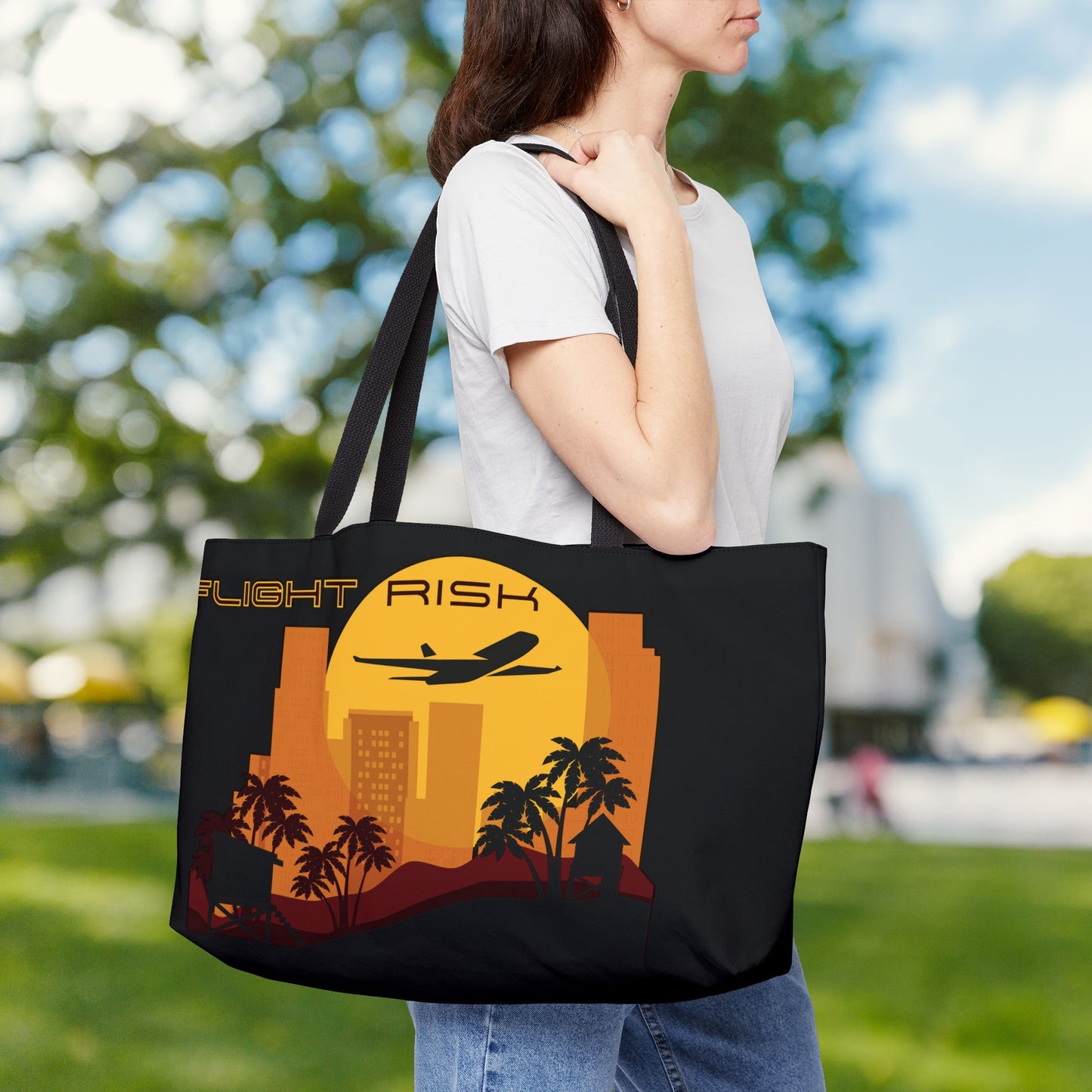 Flight Risk XL Tote Bag | Carry-All for Wander lusters