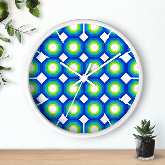 Geometric Art Wall Clock | Bold, Modern, and Right on Time