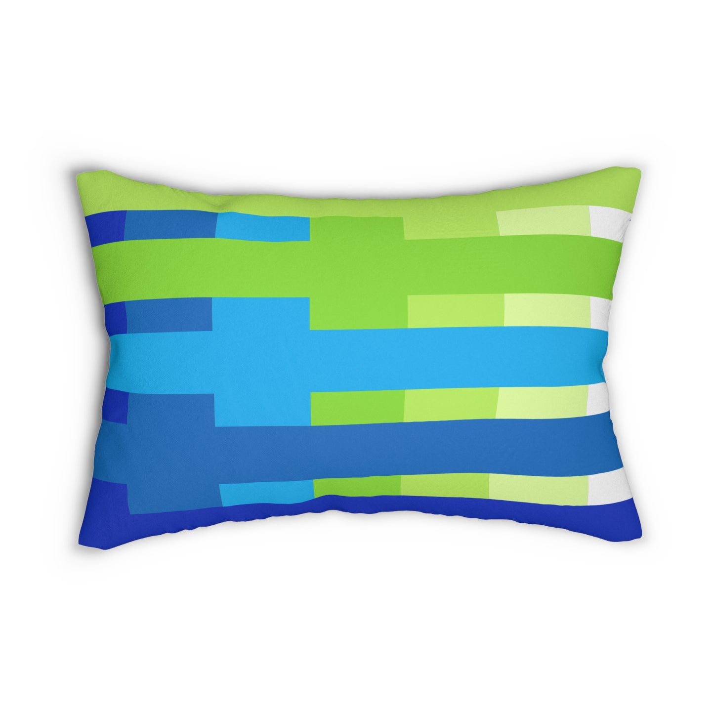 Geometric Lumbar Pillow | Bold Style, Everyday Comfort