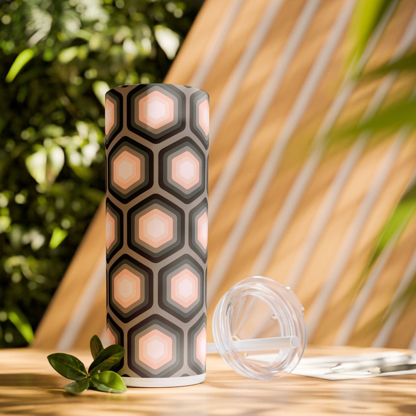 Vibrant. Versatile. Totally Sippable. – 20 oz Skinny Travel Tumbler with Straw