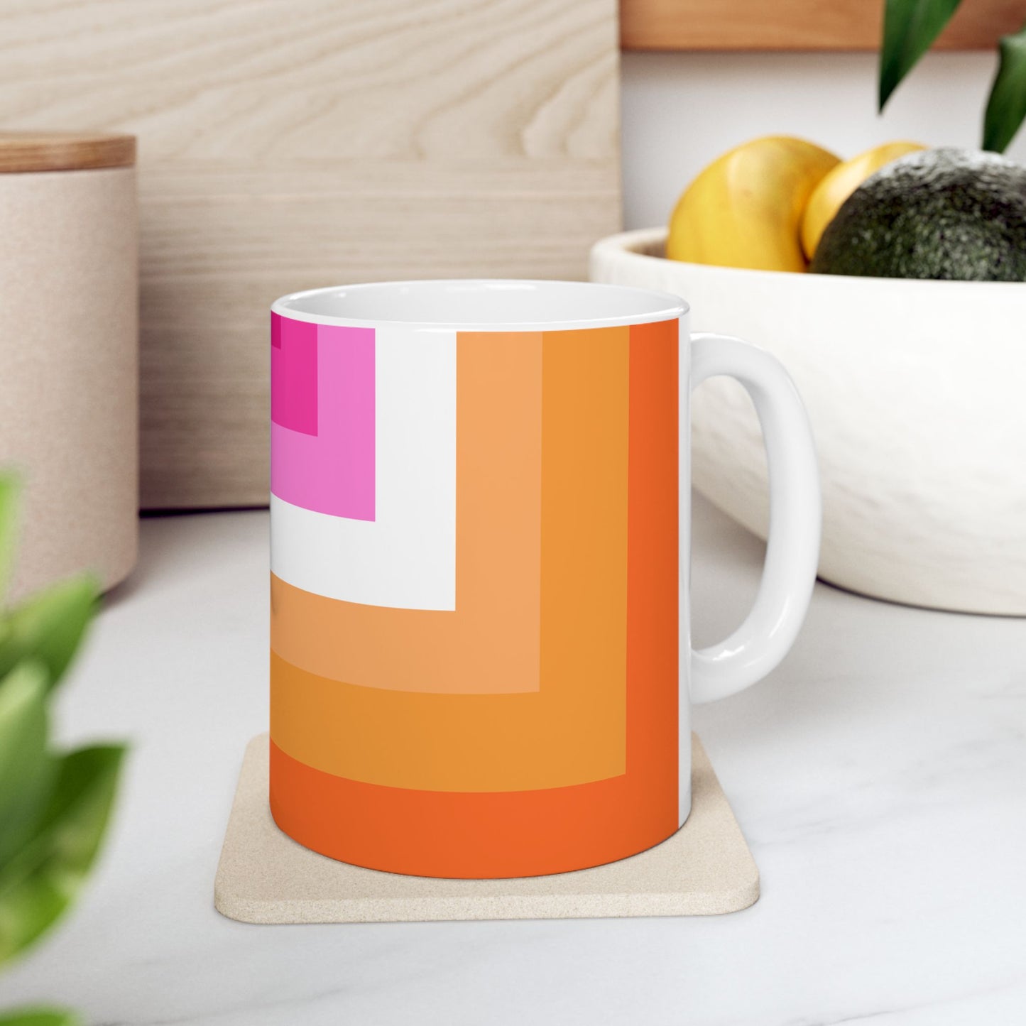 Geo Art Mug – Bold Color, Daily Joy