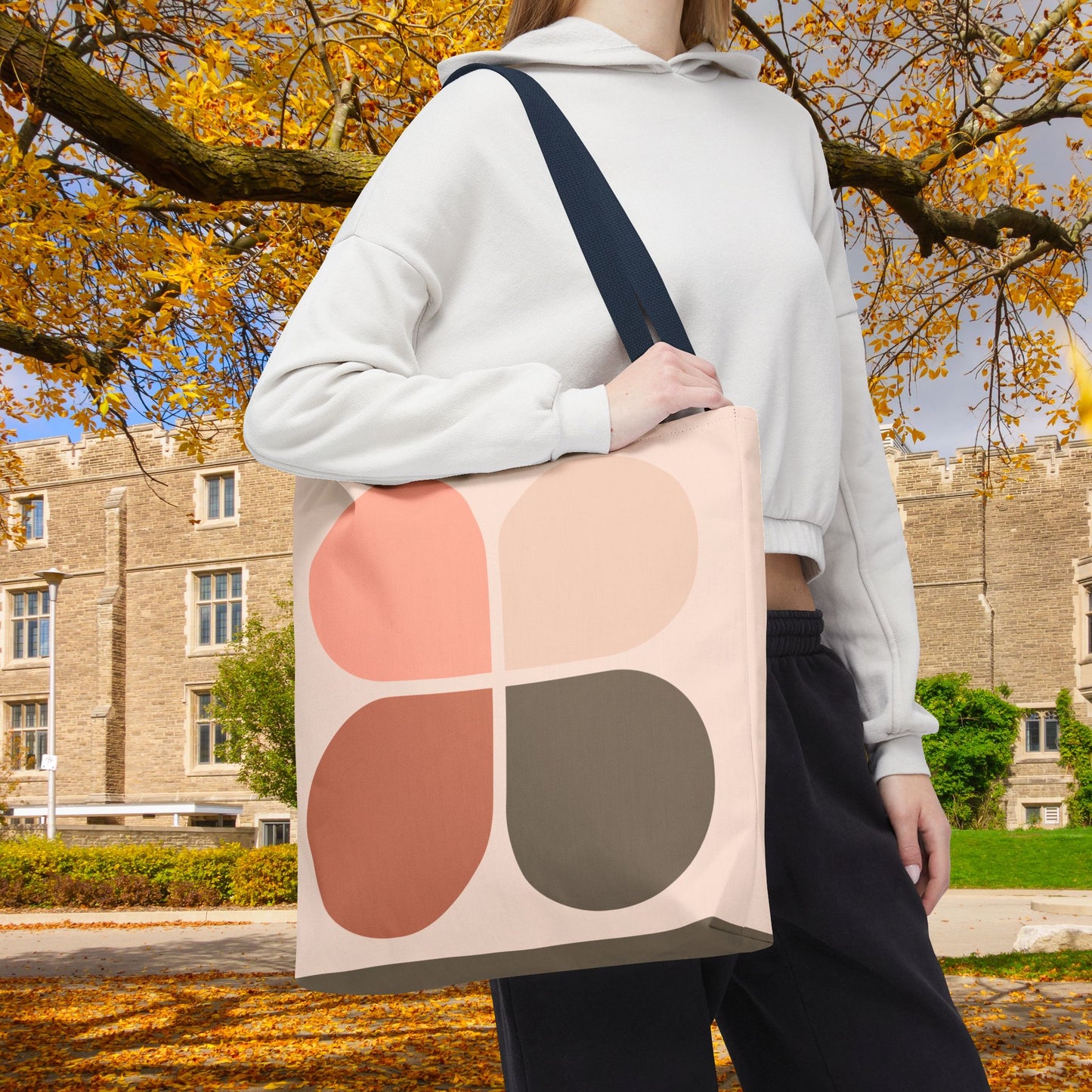 Mod-Boho Clover Tote Bag– 3 sizes | Playful. Modern. Lightweight.