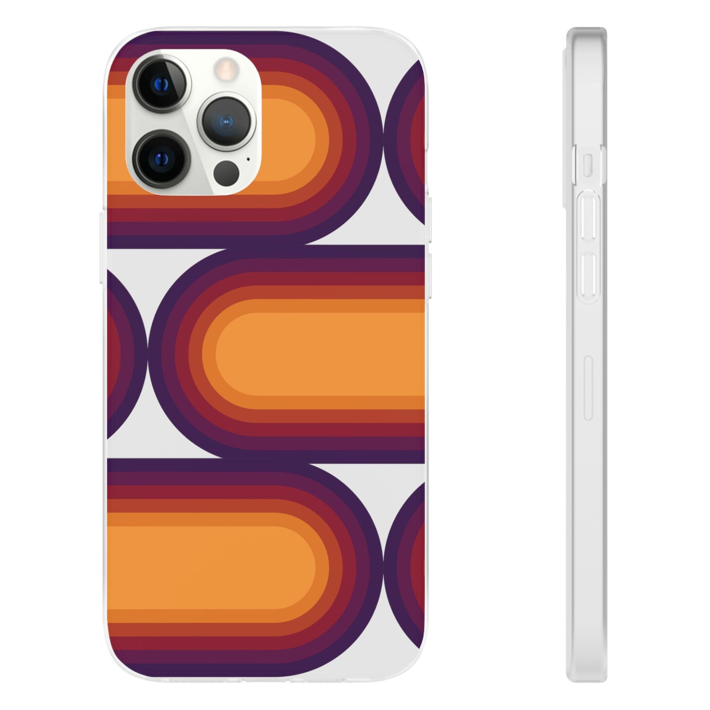Stylish Geometric Phone Case, Flexible Phone Cover, Unique Modern Design, Perfect Gift, Trendy Accessory, Eco-Friendly Case