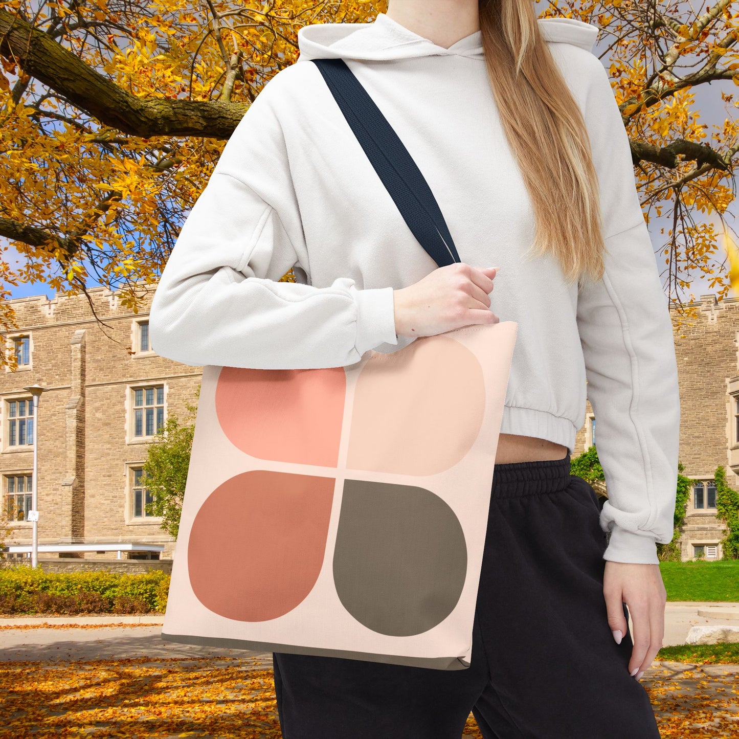 Mod-Boho Clover Tote Bag– 3 sizes | Playful. Modern. Lightweight.