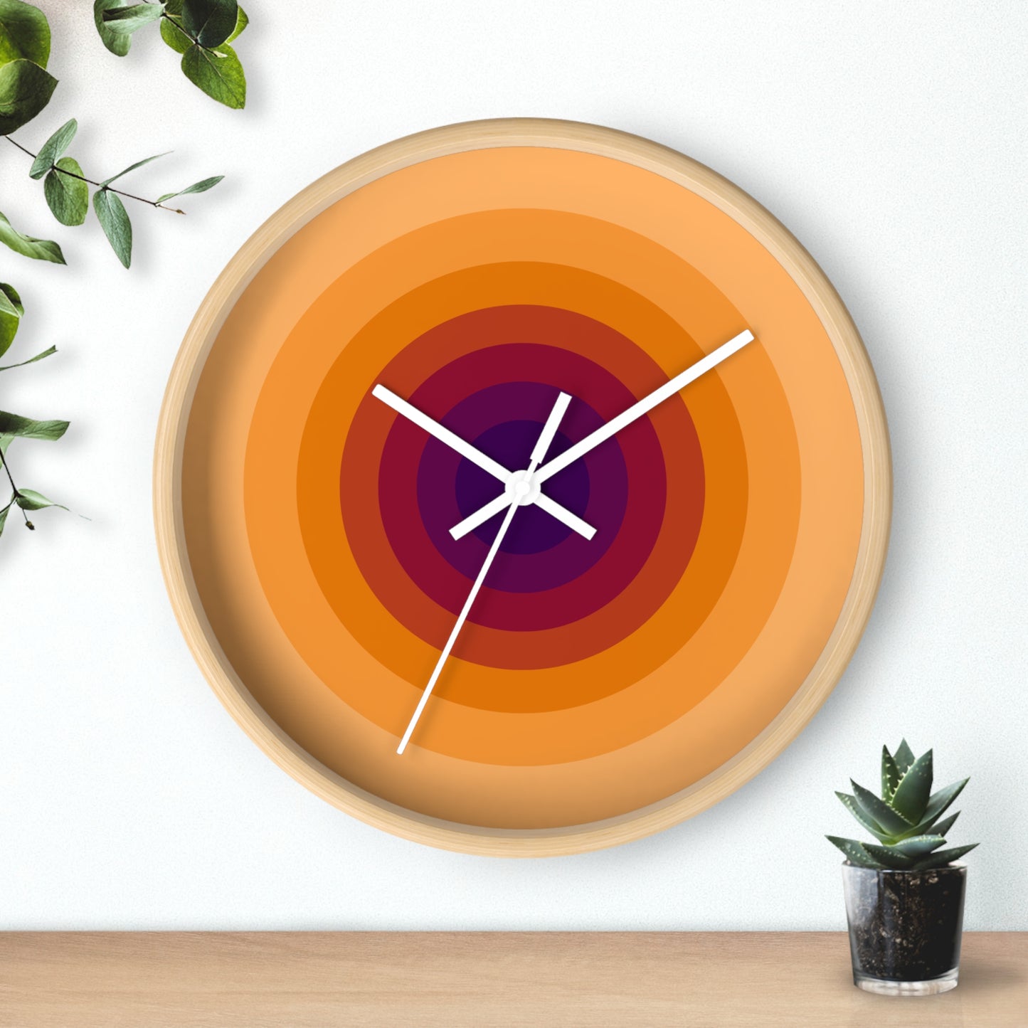 Geometric Art Wall Clock | Bold, Modern, and Right on Time