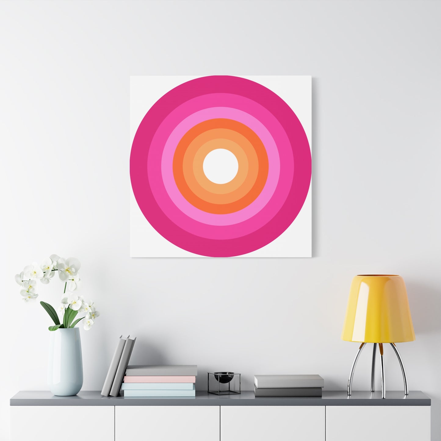 Modern Geometric Canvas Art | Bold Colors, Clean Lines, Creative Energy