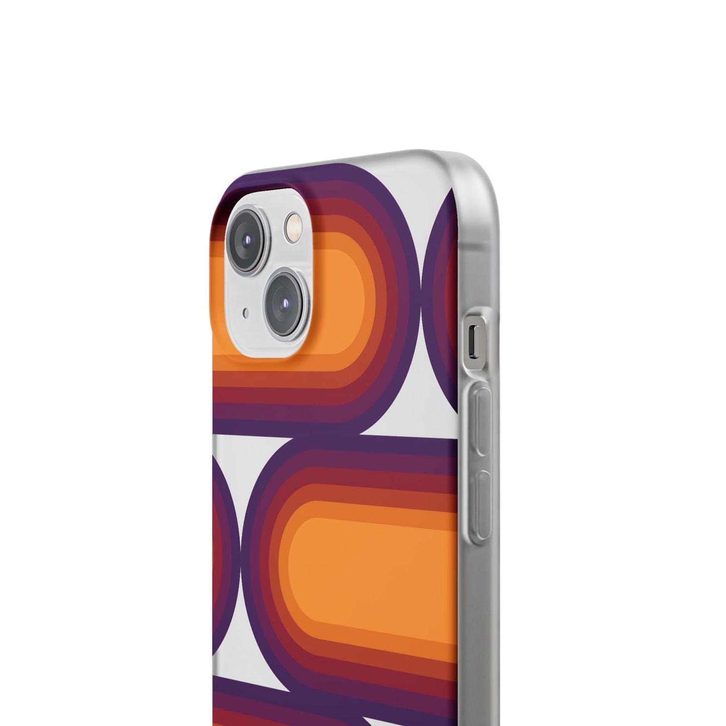 Stylish Geometric Phone Case, Flexible Phone Cover, Unique Modern Design, Perfect Gift, Trendy Accessory, Eco-Friendly Case