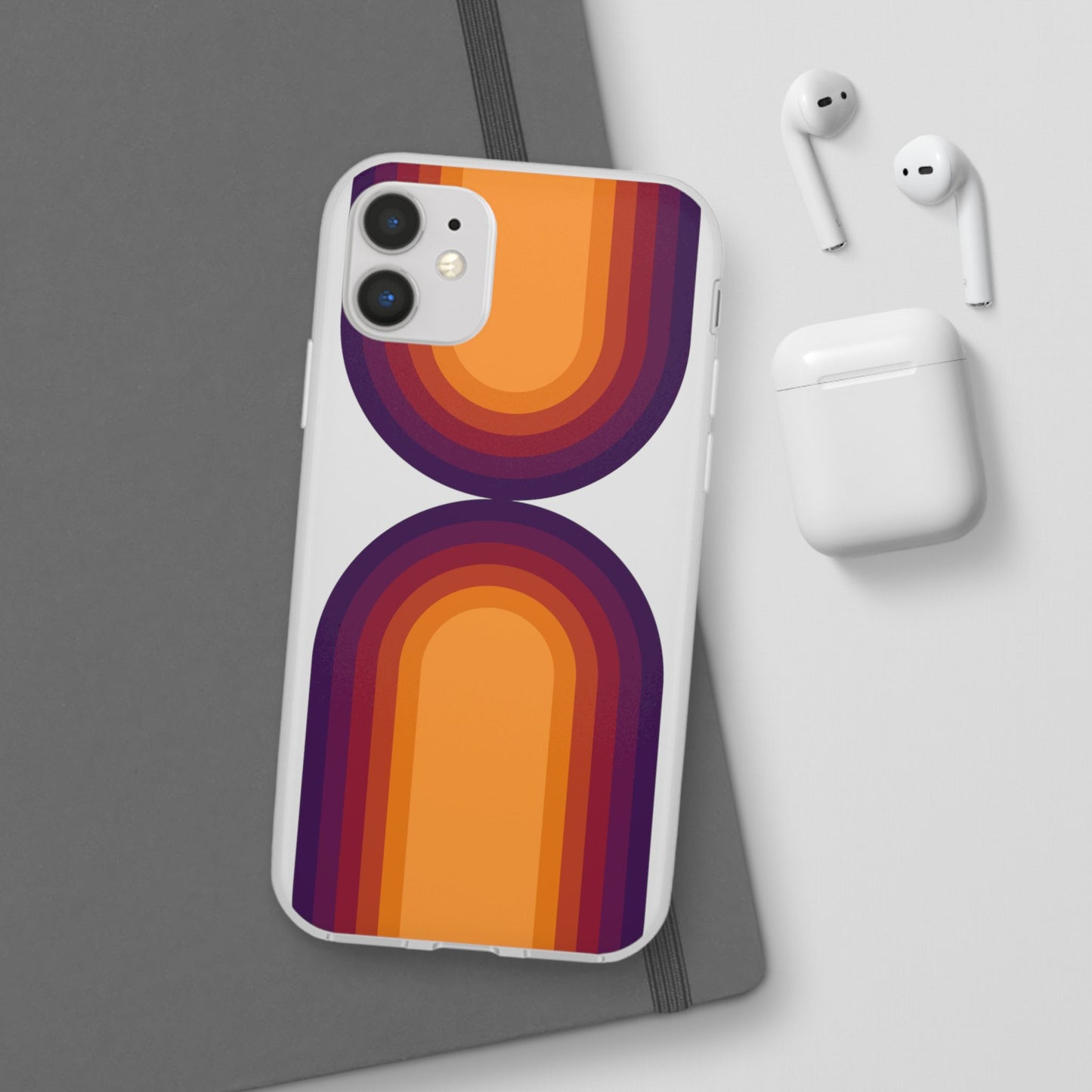 Stylish Geometric Phone Case, Flexible Phone Cover, Unique Modern Design, Perfect Gift, Trendy Accessory, Eco-Friendly Case