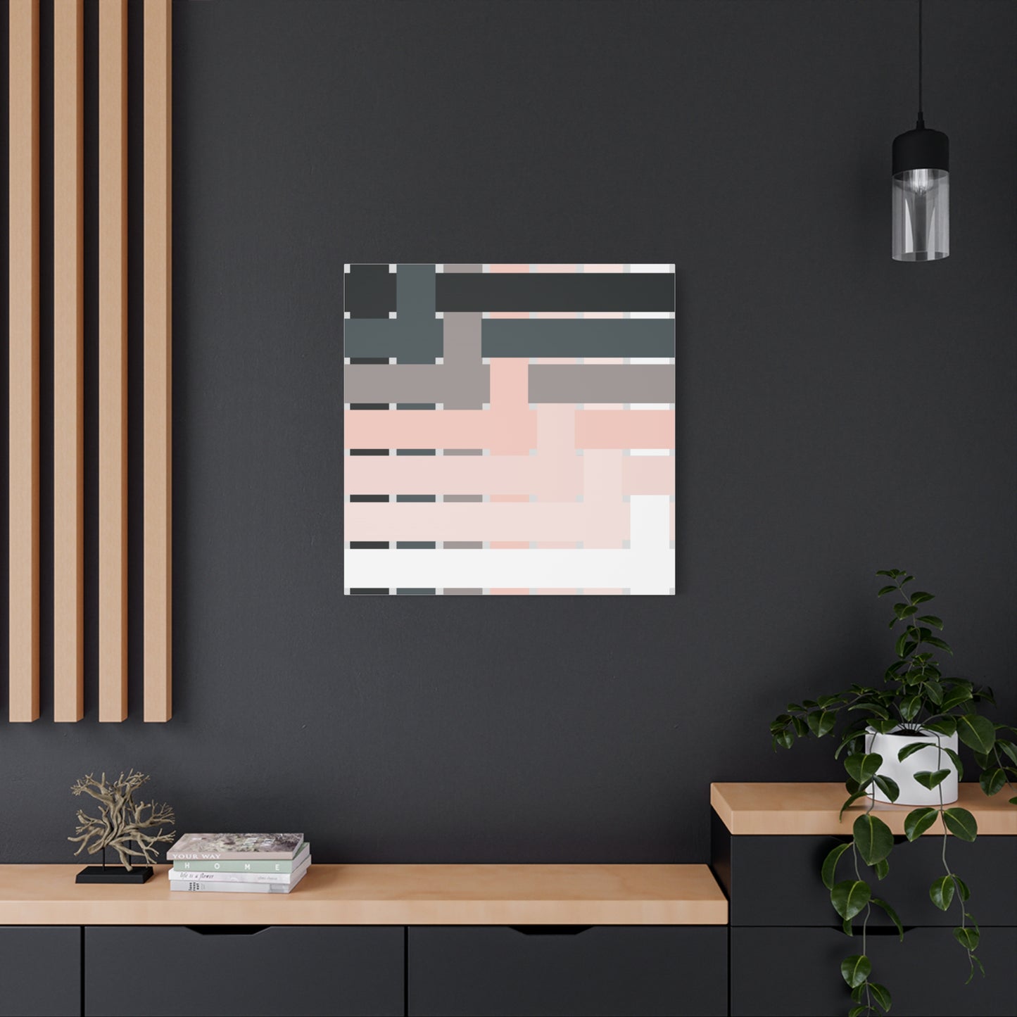 Modern Geometric Canvas Art | Bold Colors, Clean Lines, Creative Energy