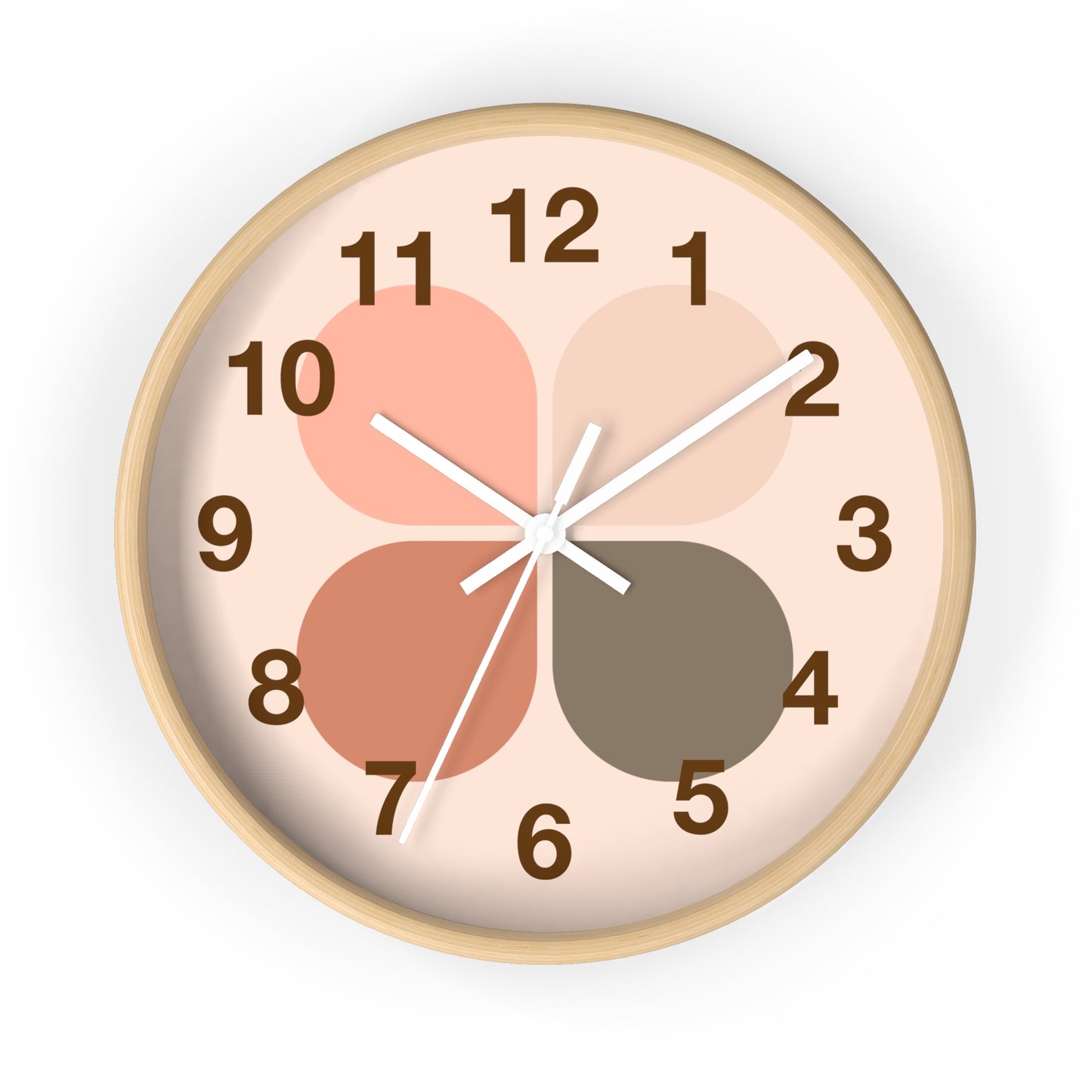 Geometric Art Wall Clock | Bold, Modern, and Right on Time