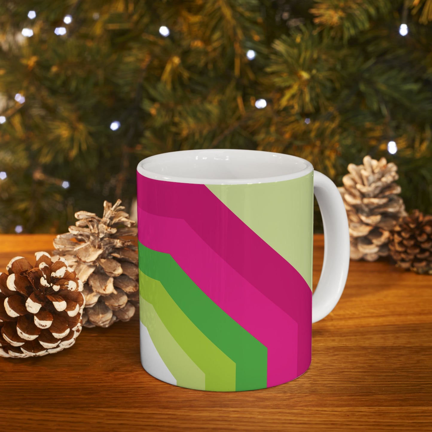 Geo Art Mug – Bold Color, Daily Joy