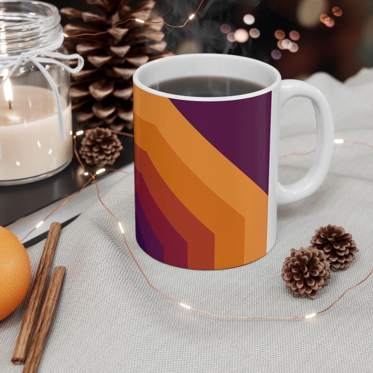 Geo Art Mug – Bold Color, Daily Joy
