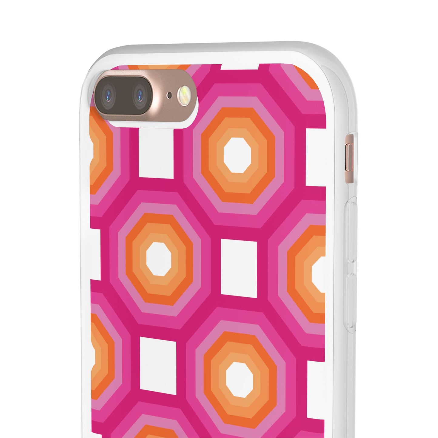 Stylish Geometric Phone Case, Flexible Phone Cover, Unique Modern Design, Perfect Gift, Trendy Accessory, Eco-Friendly Case