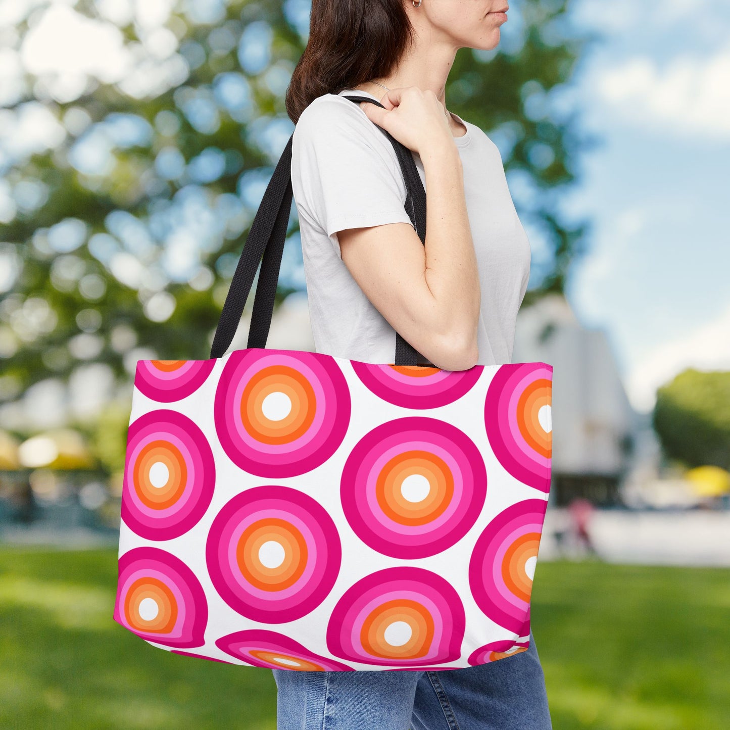 Geometric Art — XL Tote Bag | Carry-All