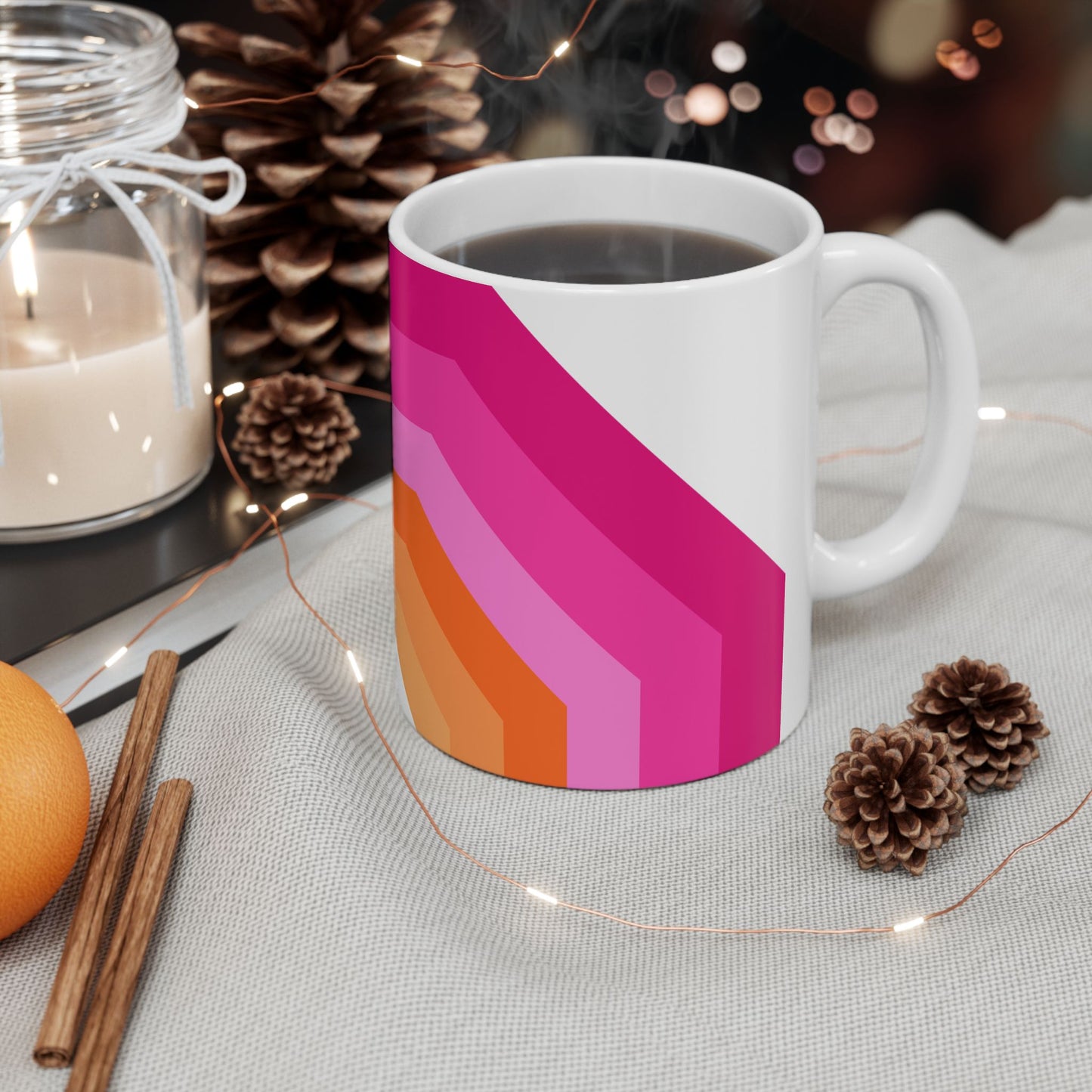 Geo Art Mug – Bold Color, Daily Joy