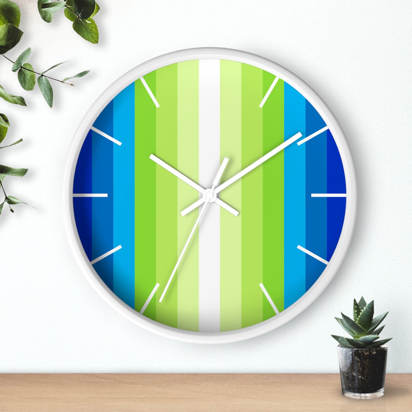 Geometric Art Wall Clock | Bold, Modern, and Right on Time