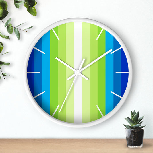 Geometric Art Wall Clock | Bold, Modern, and Right on Time