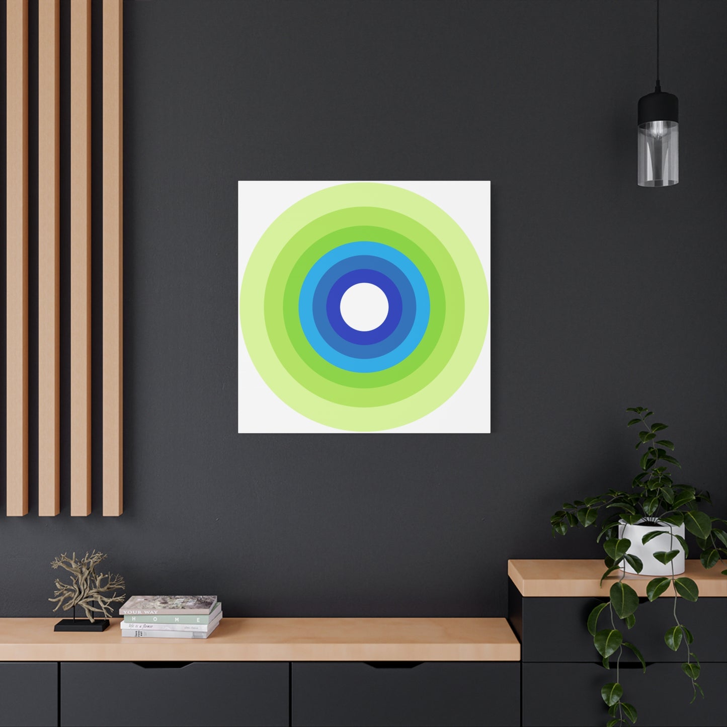 Modern Geometric Canvas Art | Bold Colors, Clean Lines, Creative Energy
