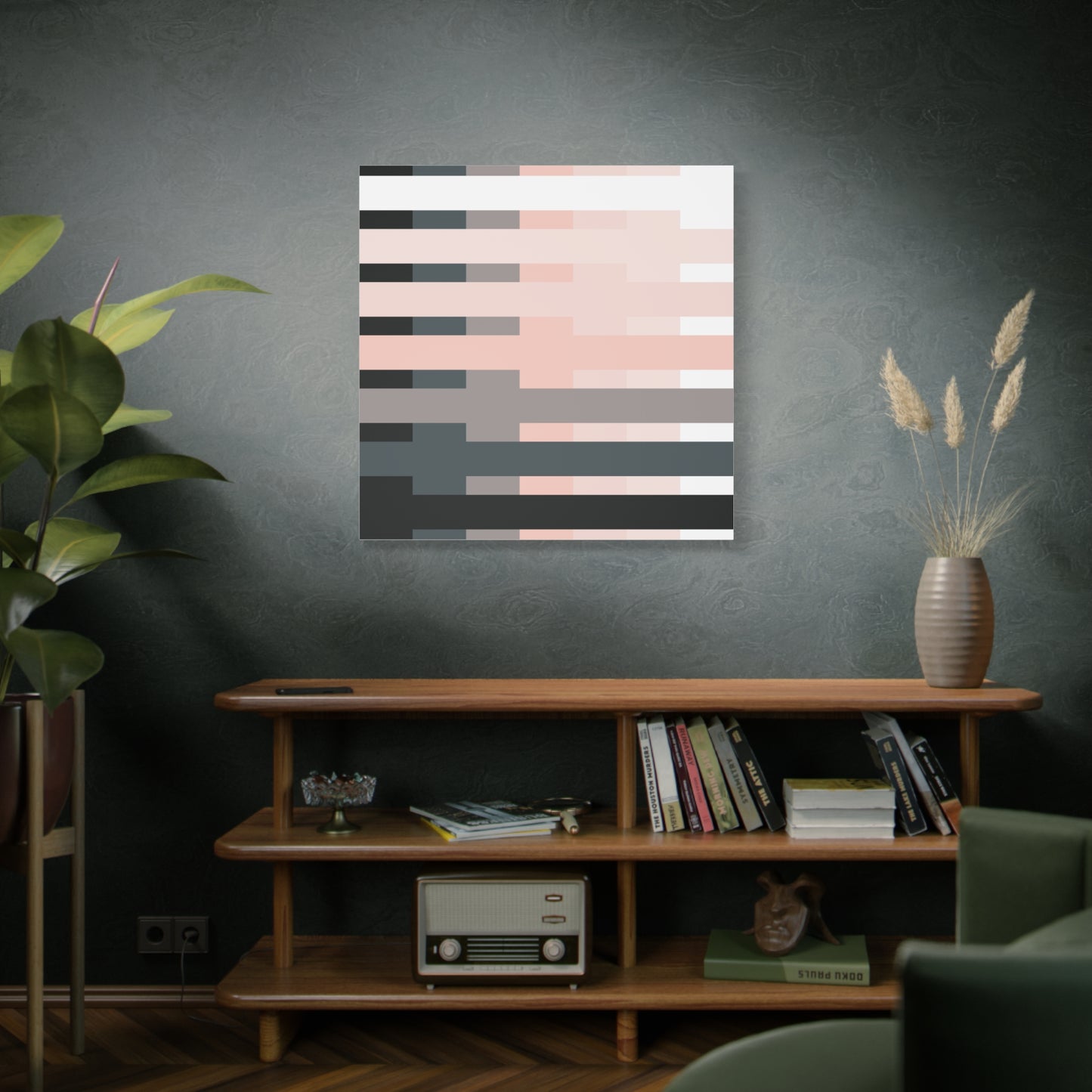 Modern Geometric Canvas Art | Bold Colors, Clean Lines, Creative Energy