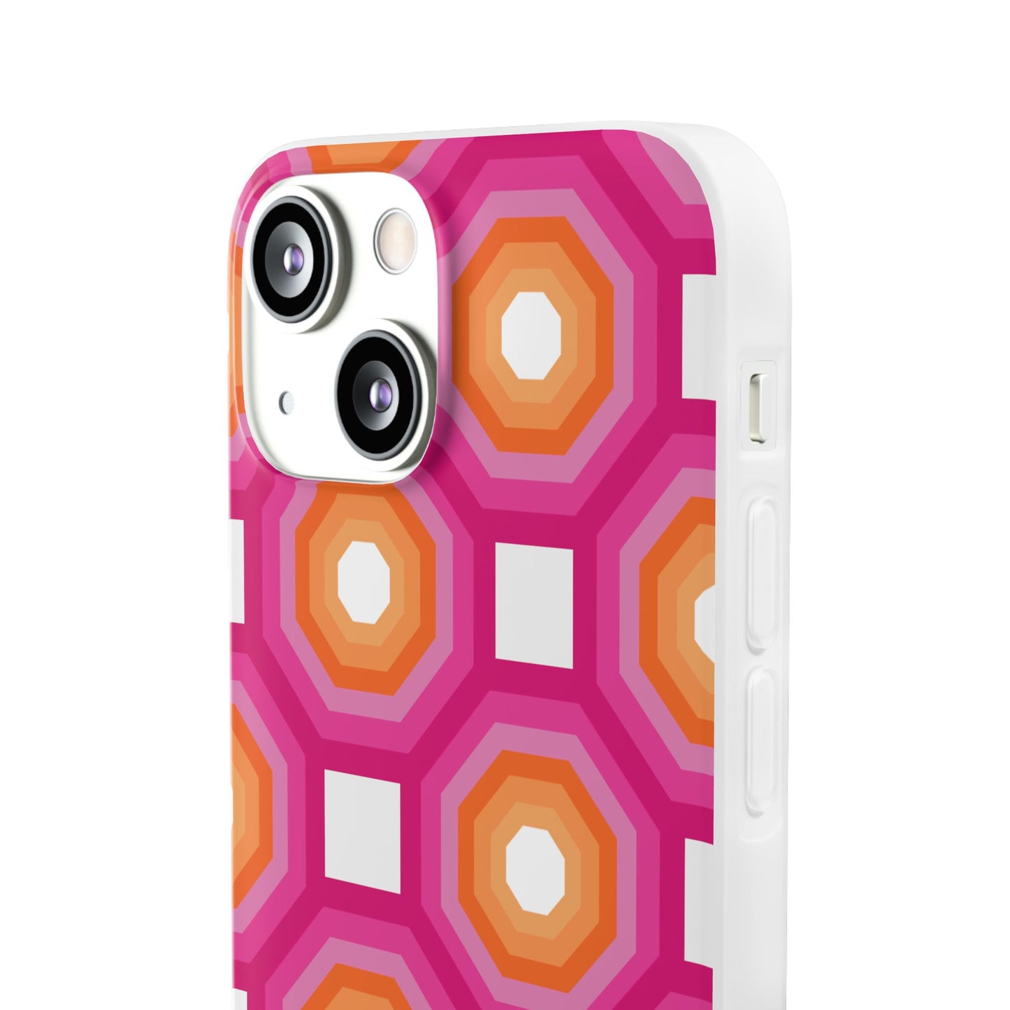 Stylish Geometric Phone Case, Flexible Phone Cover, Unique Modern Design, Perfect Gift, Trendy Accessory, Eco-Friendly Case