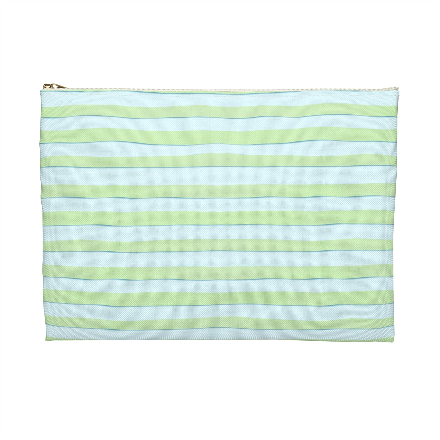 Jet Lag is my Love Language  [Green] - Flat Accessory Pouch | Style, Color, and Everyday Function