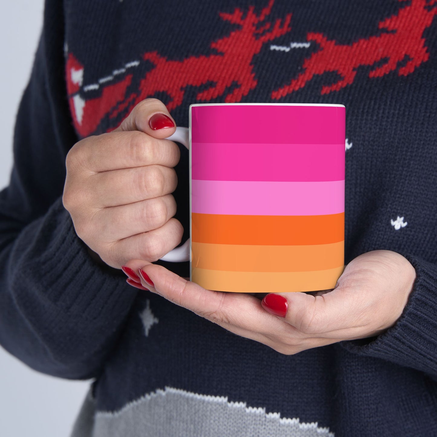 Geo Art Mug – Bold Color, Daily Joy