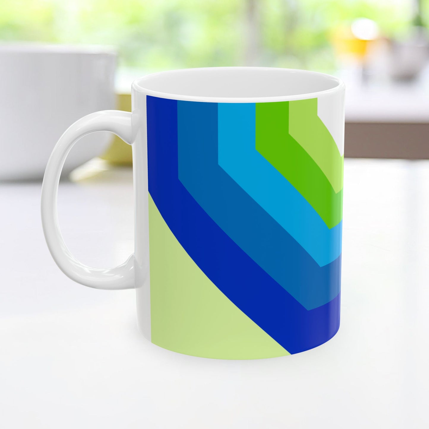 Geo Art Mug – Bold Color, Daily Joy