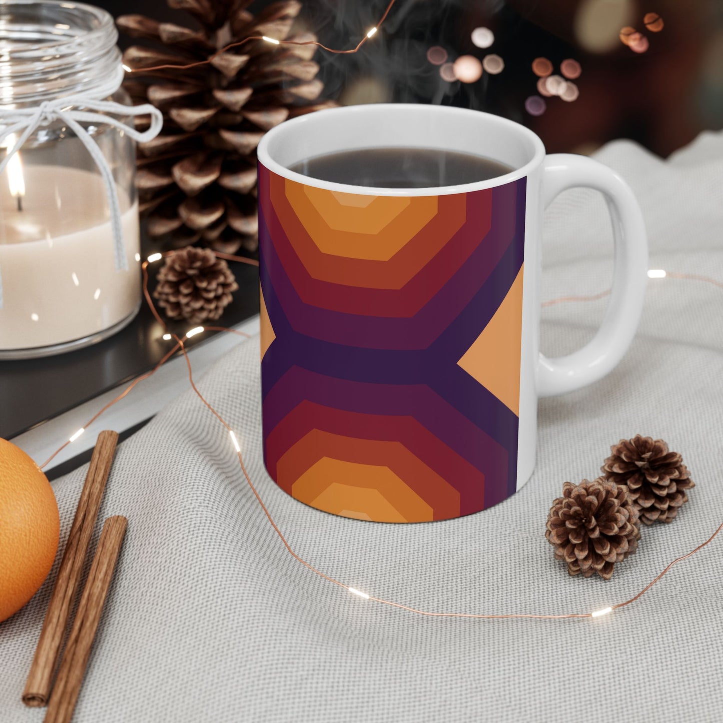 Geo Art Mug – Bold Color, Daily Joy