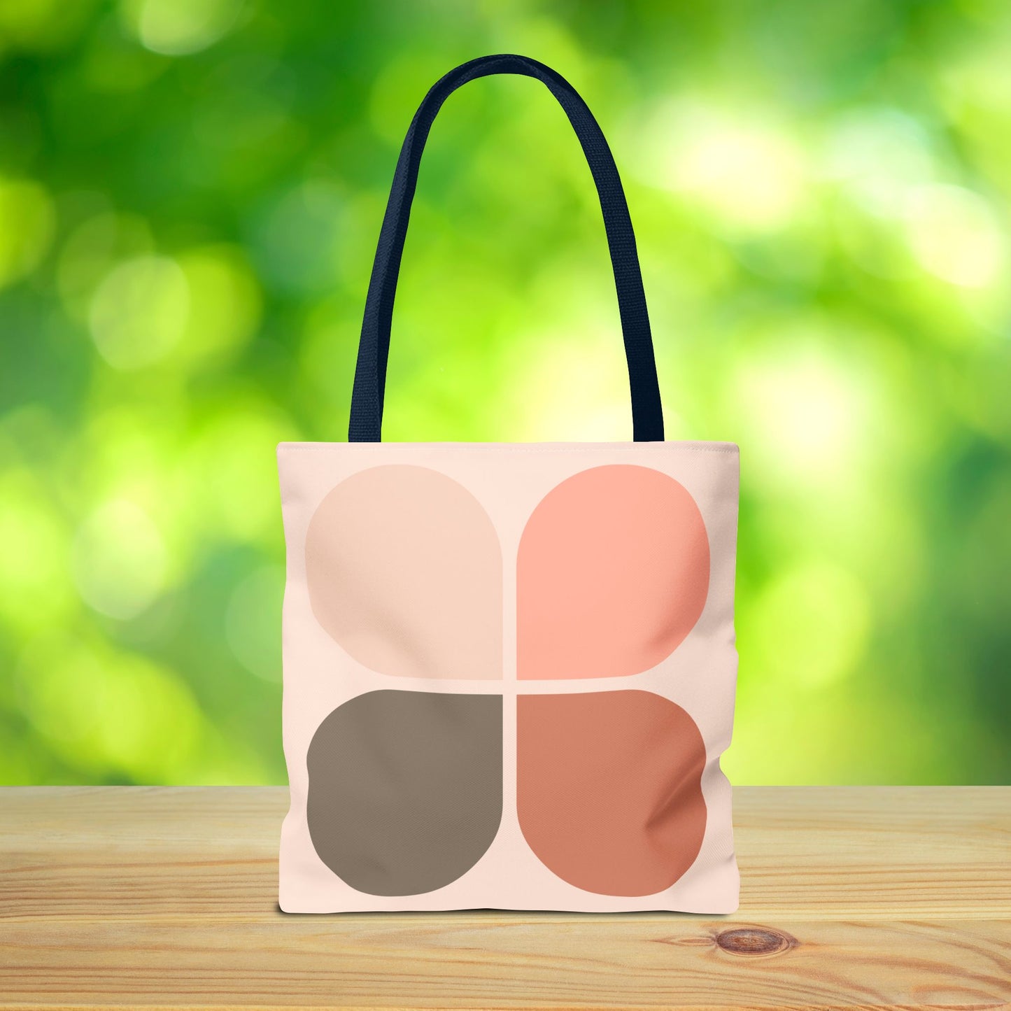 Mod-Boho Clover Tote Bag– 3 sizes | Playful. Modern. Lightweight.
