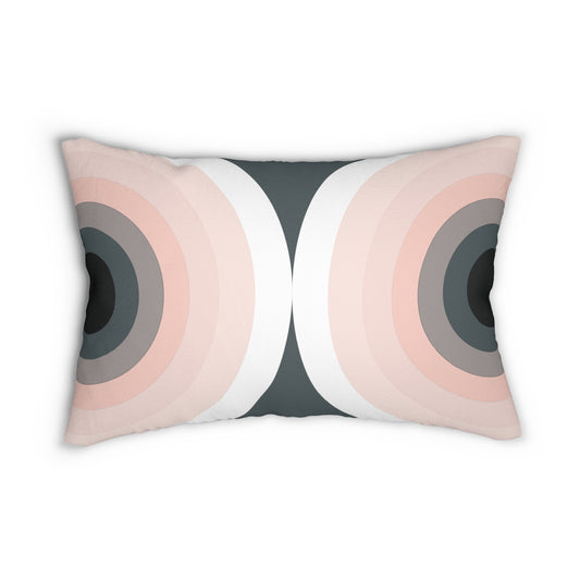 Geometric Lumbar Pillow | Bold Style, Everyday Comfort