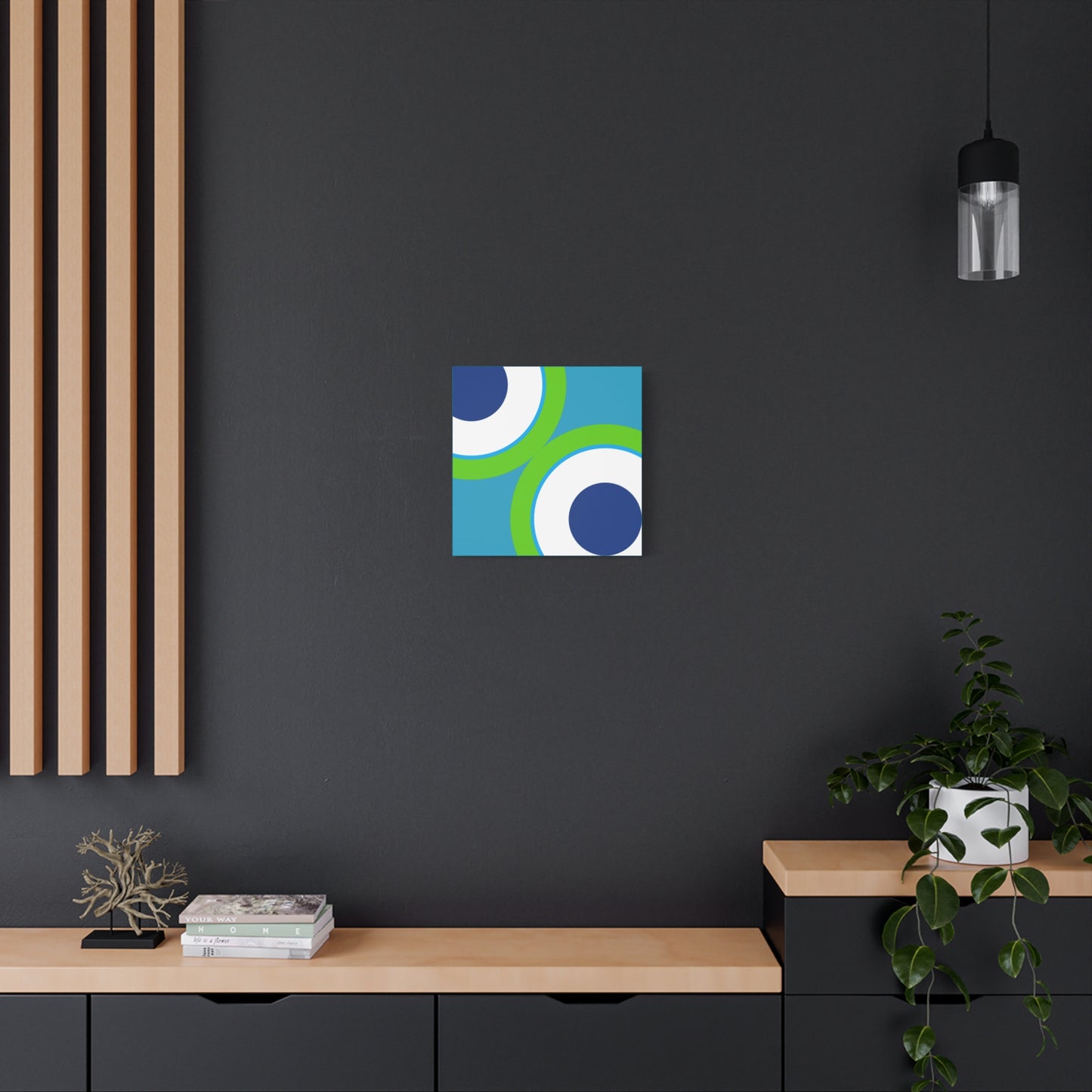 Modern Geometric Canvas Art | Bold Colors, Clean Lines, Creative Energy