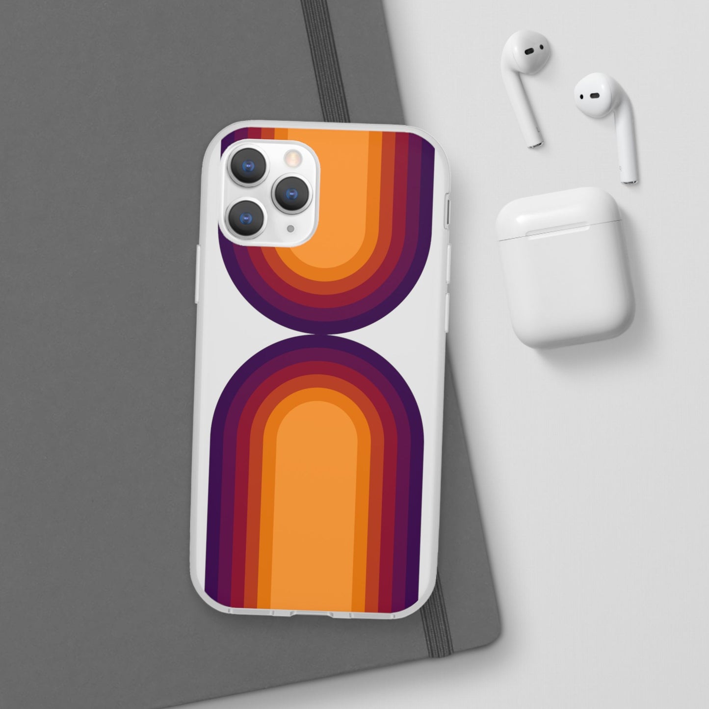 Stylish Geometric Phone Case, Flexible Phone Cover, Unique Modern Design, Perfect Gift, Trendy Accessory, Eco-Friendly Case