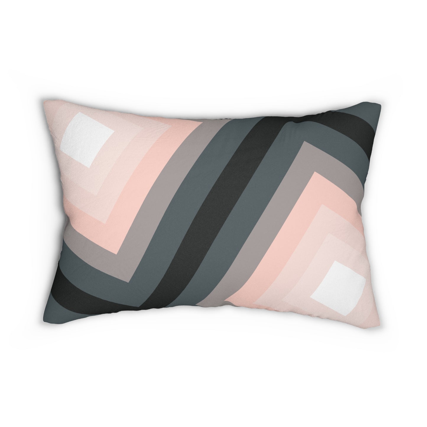 Geometric Lumbar Pillow | Bold Style, Everyday Comfort
