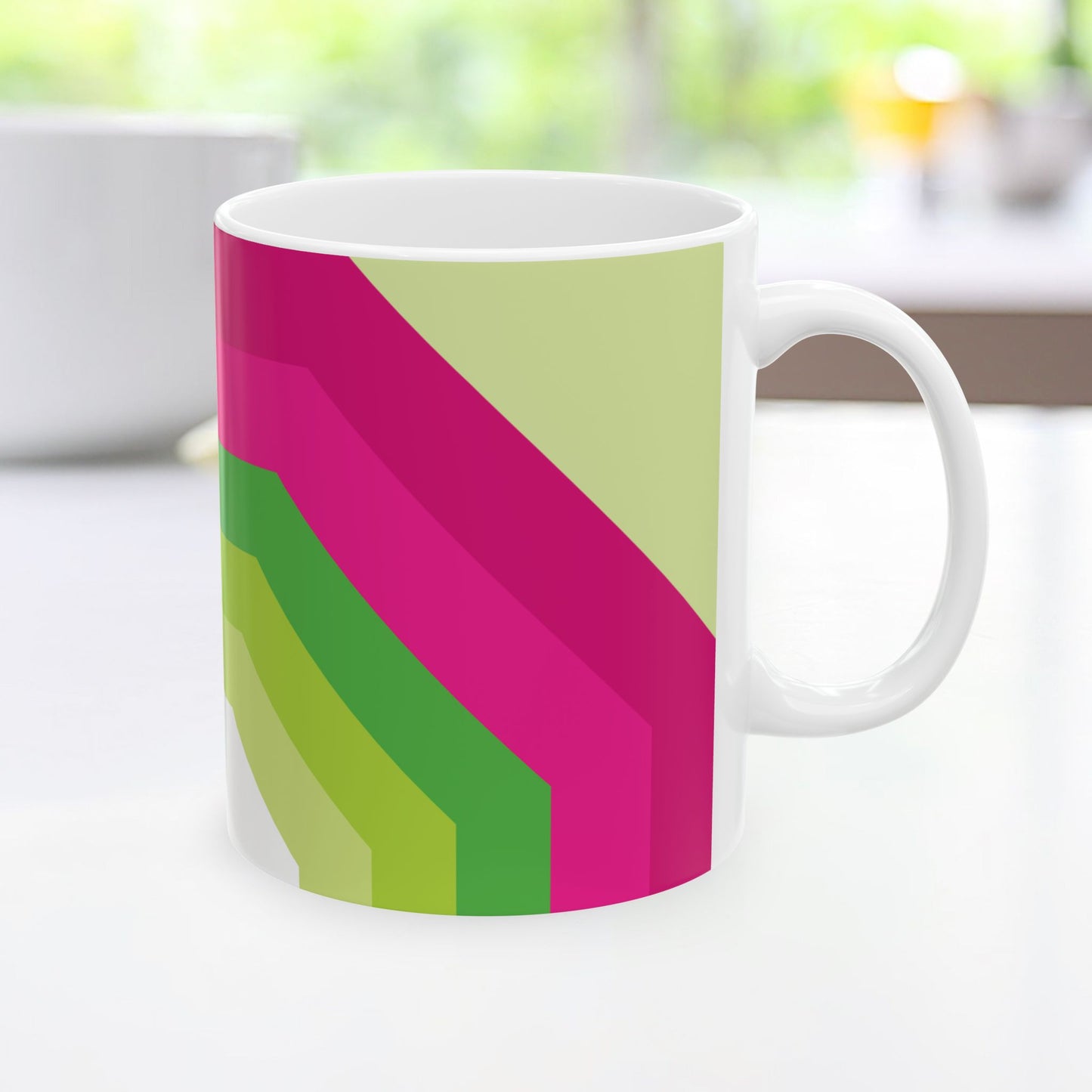 Geo Art Mug – Bold Color, Daily Joy