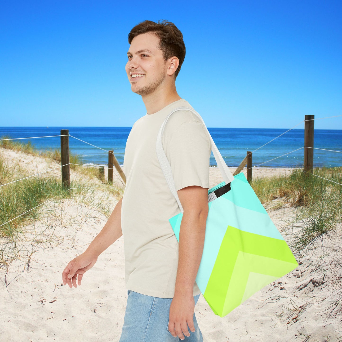 Geo Tote Bag– 3 sizes | Understated Style. Everyday Versatility. Modern Function.