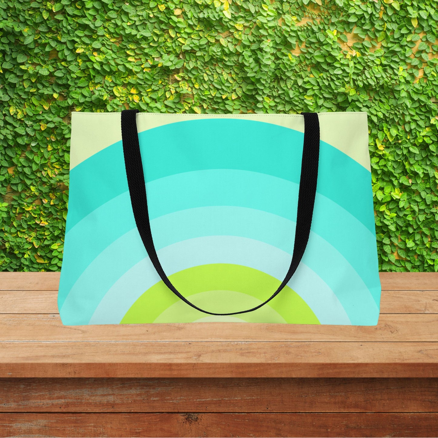 Geo Art XL Tote — XL Tote Bag | Carry-All | Bold Design. Spacious Style. Retro-Boho Vibes.