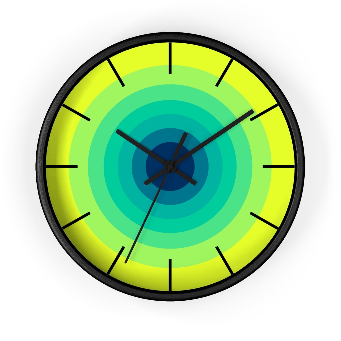 Geometric Art Wall Clock | Bold, Modern, and Right on Time