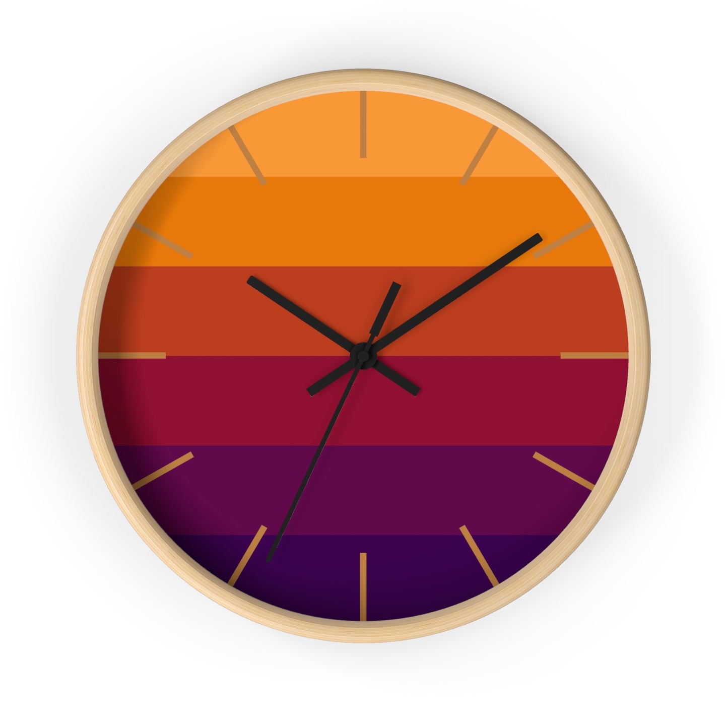 Geometric Art Wall Clock | Bold, Modern, and Right on Time