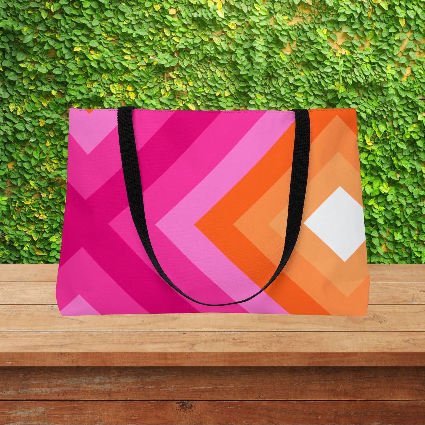 Geometric Art — XL Tote Bag | Carry-All