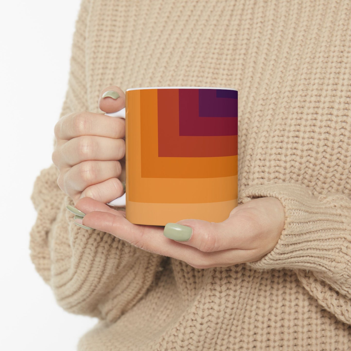 Geo Art Mug – Bold Color, Daily Joy