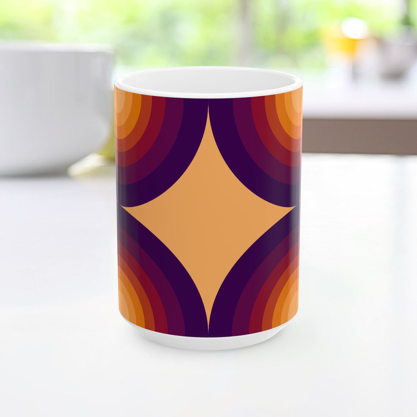 Geo Art Mug – Bold Color, Daily Joy