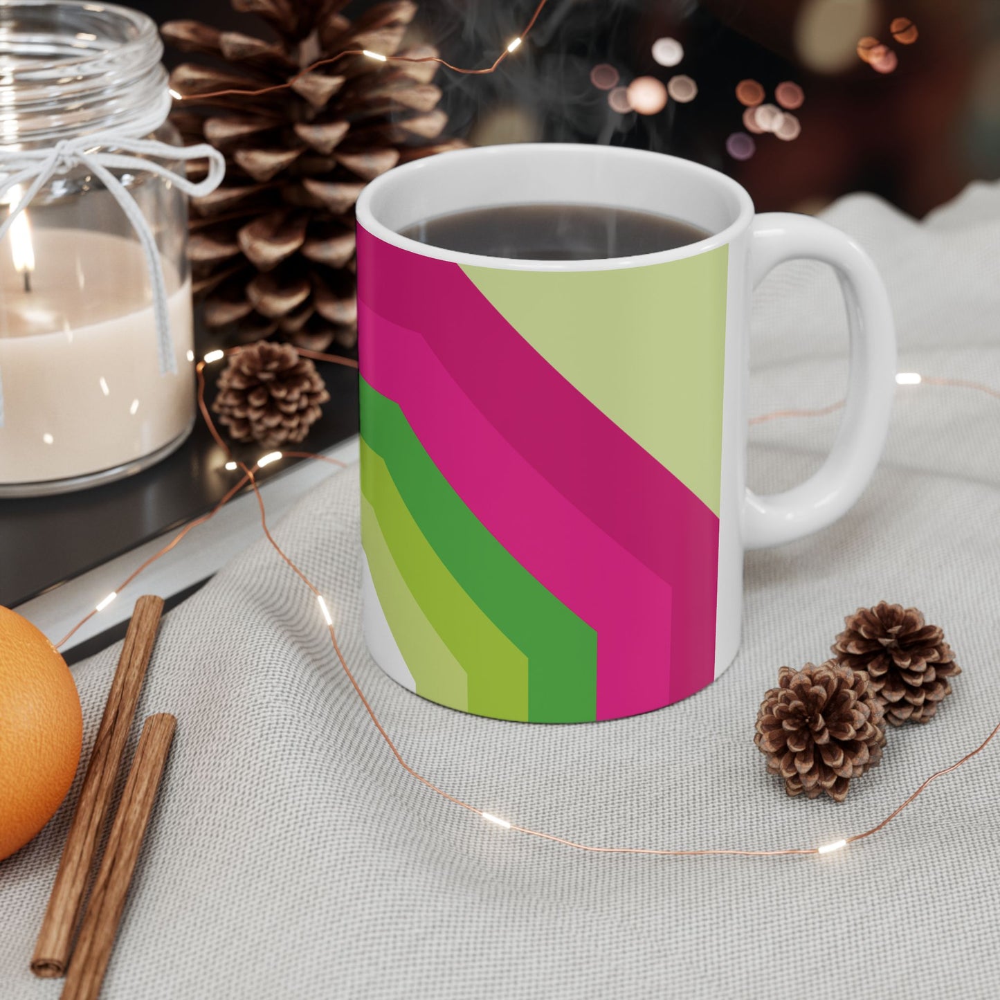 Geo Art Mug – Bold Color, Daily Joy