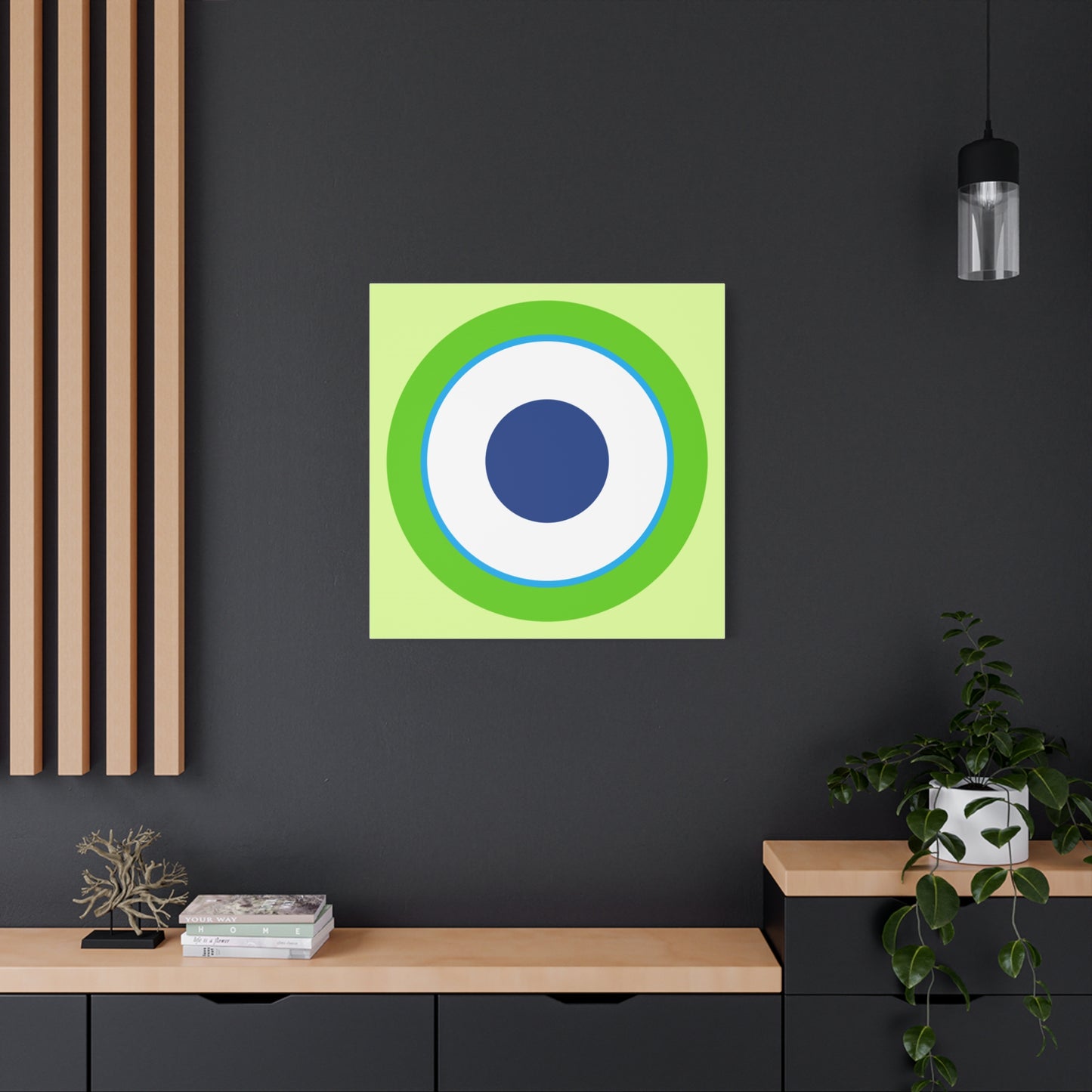 Modern Geometric Canvas Art | Bold Colors, Clean Lines, Creative Energy