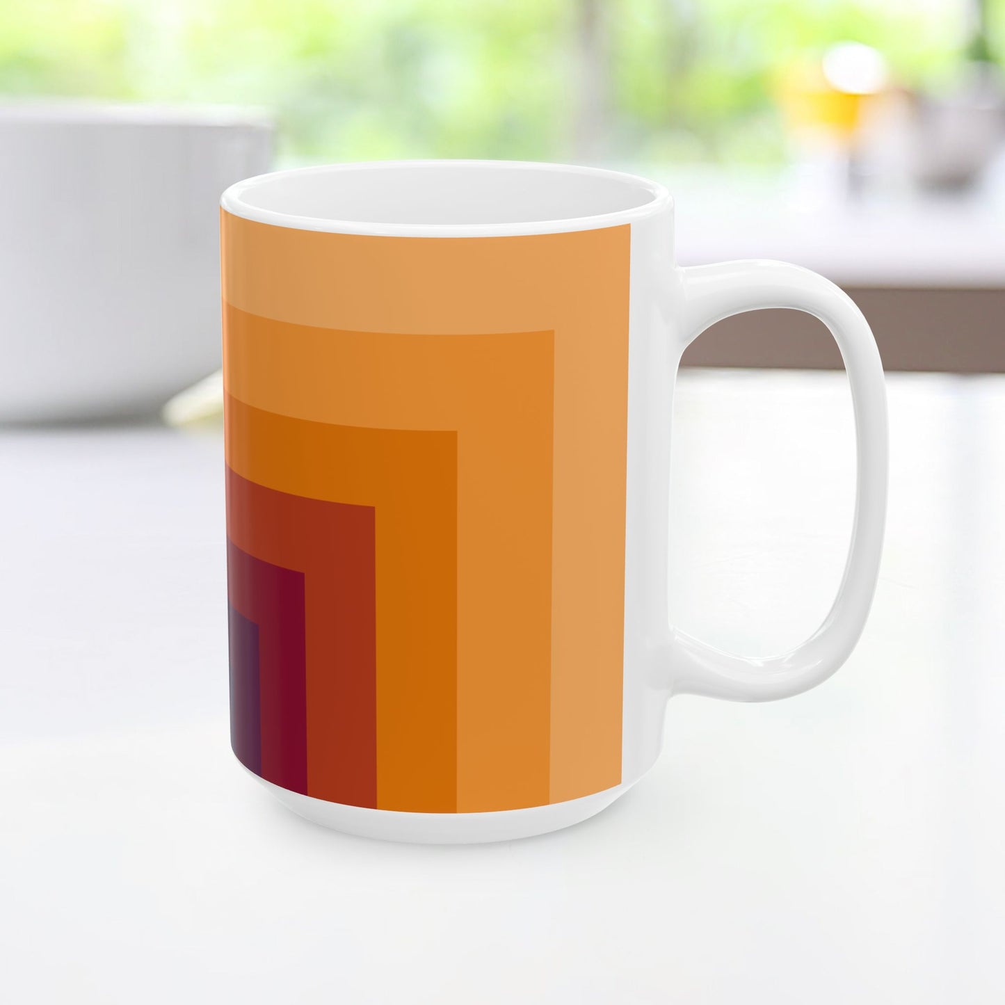 Geo Art Mug – Bold Color, Daily Joy