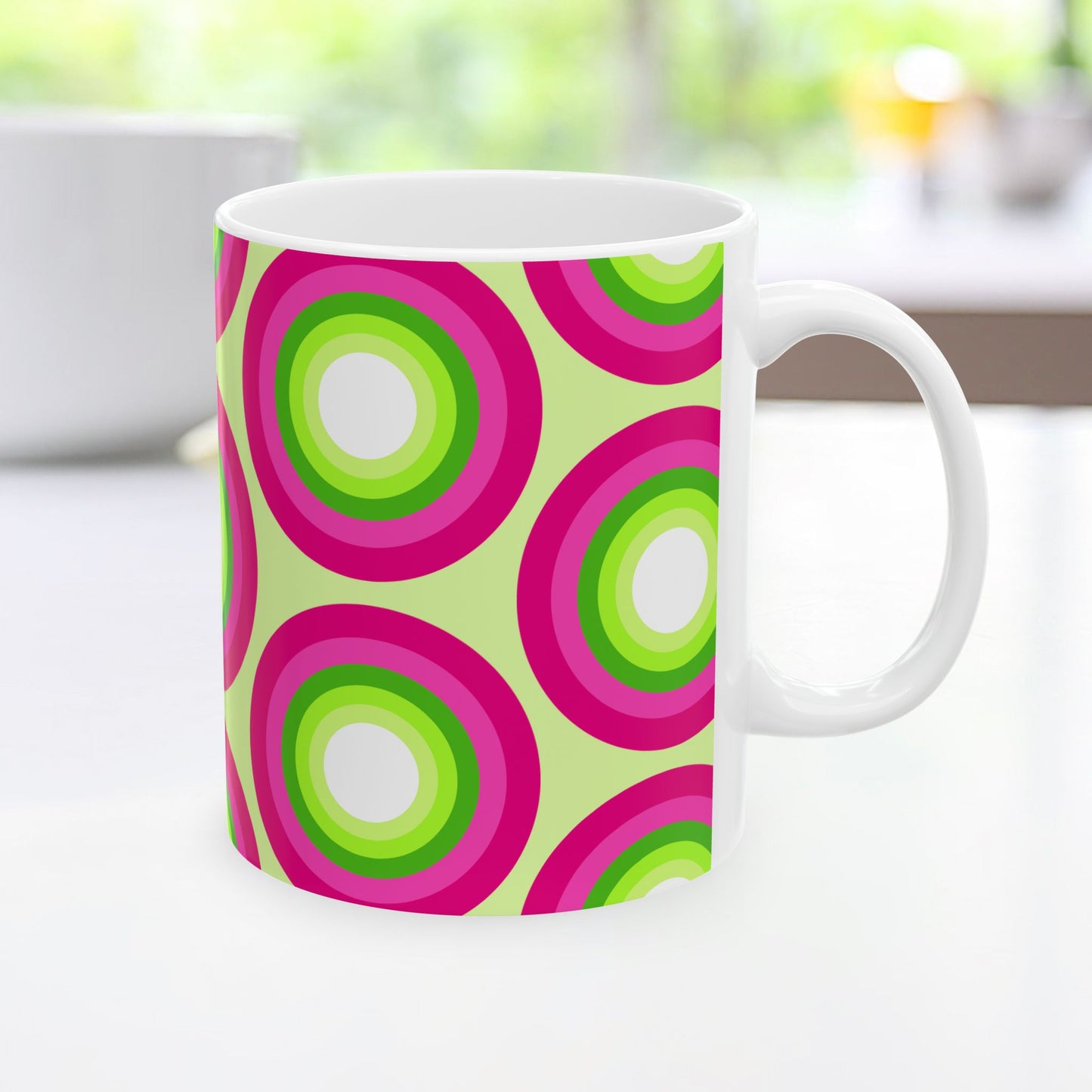 Geo Art Mug – Bold Color, Daily Joy